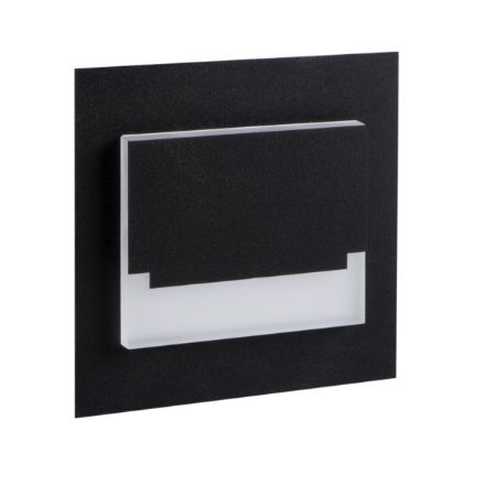 Immagine di SEGNAPASSO - SABIK LED MINI  0,8W  - 12DC - NERO - IP20