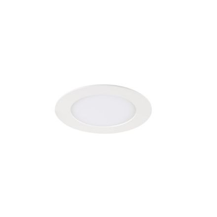 Immagine di FARETTO / PANNELLO LED - IP44/20 - 6W - DIM. 120 - FORO 106 - ROUNDA BIANCO - NW