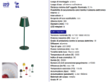 Immagine di LAMPADA DA TAVOLO RICARICABILE LED (funzione on/off/dimming) - IP54 - 3000K  - GR