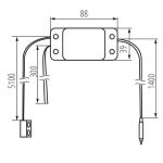 Immagine di Garage door relay S SWITCH G DOOR - Relè di comando del cancello con sensore di apertura e chiusura.