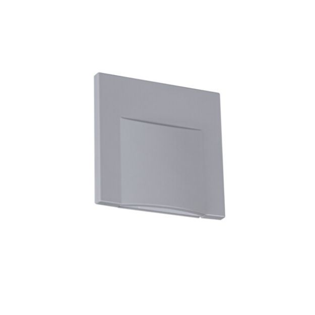 Immagine di Segnapasso LED ERINUS L LED QUADRATO - IP20 - 0.8W - GRIGIO - NW - UNIDIREZIONALE 