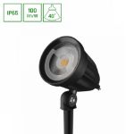 Immagine di PROIETTORE ESTERNO CON PICCHETTO LED FLORI LIGERO - IP65 - 40° - 6W 