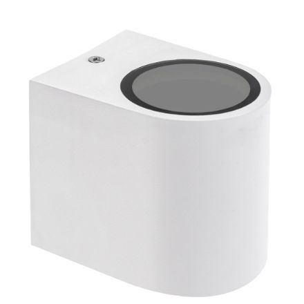 Immagine di LAMPADA MONODIREZIONALE PARETE - GU10 - IP54 - BIANCO