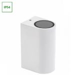 Immagine di LAMPADA BIDIREZIONALE PARETE - 2XGU10 - IP54 - NERO