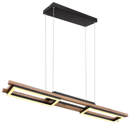 Immagine di G-L ILLA - PLAFONIERA A SOSPENSIONE - 1x LED 30W - 3200 lm - 1000 lm -  3000 K - VPE: 4 - L 100 cm x 13.5 cm H 120 cm