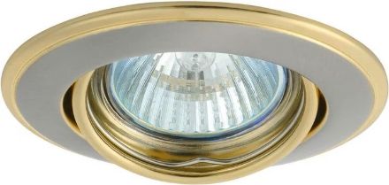 Immagine di FARETTO A INCASSO HORN CTC-3115-SN/G - IP20  FORO 73 MM 